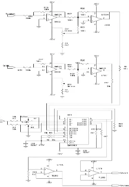 Gambar 4.7. Skematik Rangkaian Elekronik Subsistem Modulator 