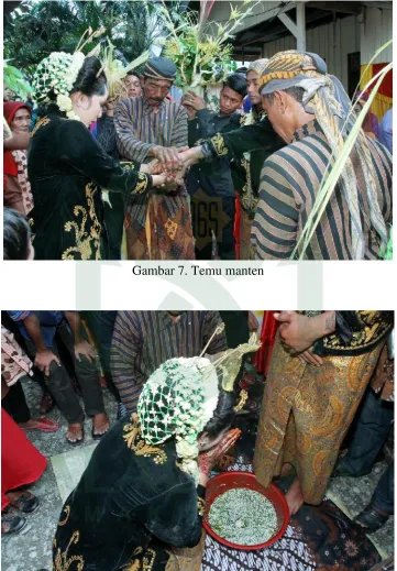 Gambar 7. Temu manten 