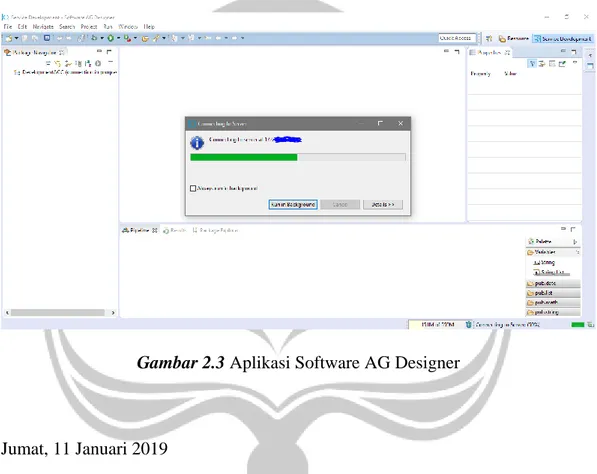 Gambar 2.3 Aplikasi Software AG Designer 