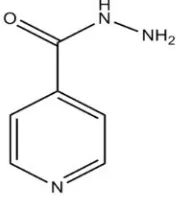 Gambar 1.1 Struktur Isoniazid