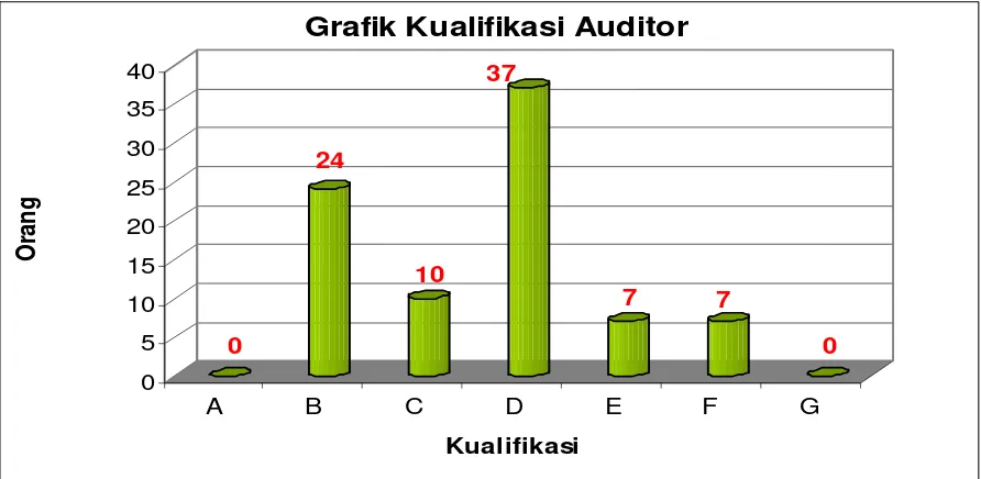Grafik Kualifikasi Auditor