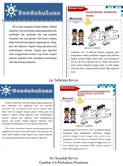 Gambar 4.6 Perbaikan Penulisan