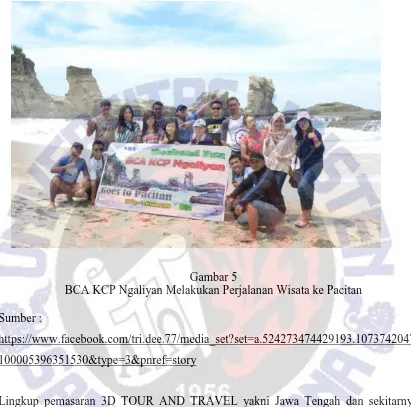 Gambar 5   BCA KCP Ngaliyan Melakukan Perjalanan Wisata ke Pacitan 