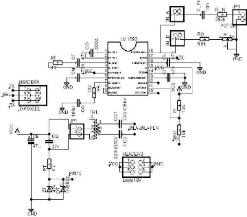 Gambar 5. Skematik modul modem PLC master 