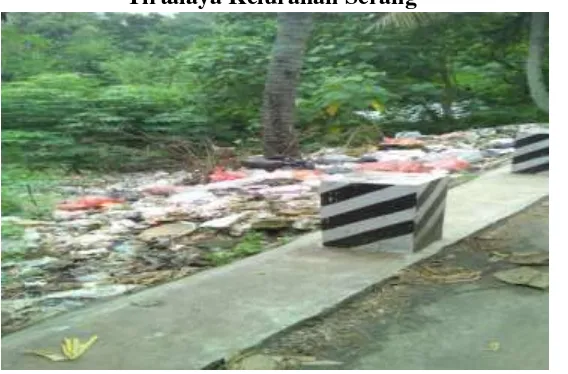 Gambar 1.5 Kondisi salah satu Tempat Pembuangan Sampah di Kampung 