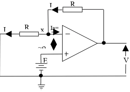 Gambar 2.2. Penguat tak pembalik