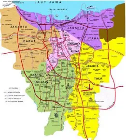 Gambar 4.1 Peta Jakarta Utara 