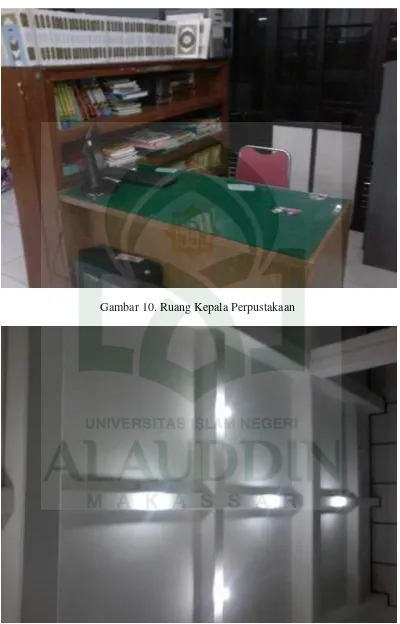 Gambar 10. Ruang Kepala Perpustakaan 