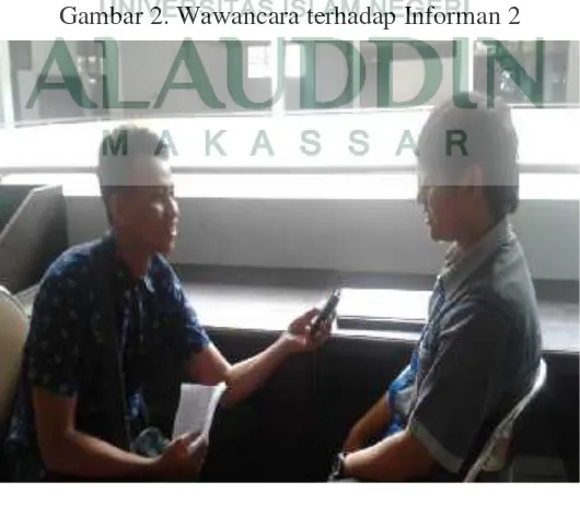 Gambar 1. Wawancara terhadap Informan 5