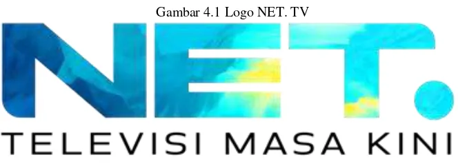 Gambar 4.1 Logo NET. TV  