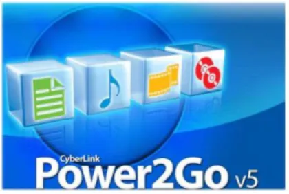 Gambar 4.29. Software Cyber Link Power 2 Go  