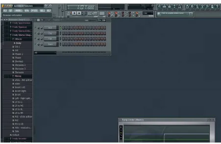 Gambar 4.1 halaman awal FL Studio 9 