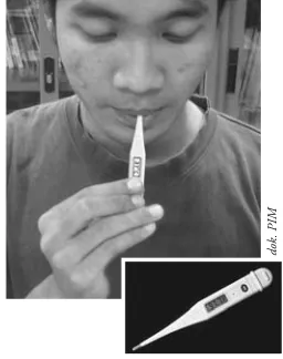 Gambar 7.2 Termometer badan dan 