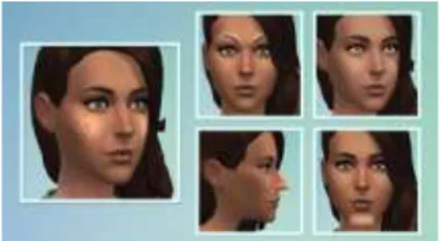 Gambar 2. Sistem tactile pada The Sims 4  Sumber: 