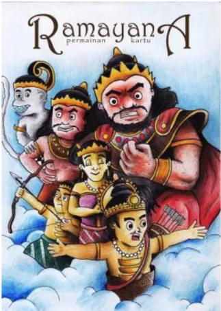 Gambar  7.  Cover  packaging  “Permainan  Kartu  Ramayana”.  