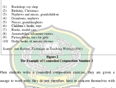 Figure 2 The Example of Controlled Composition Number 3 