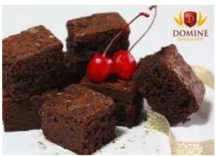 Gambar 3.1 Cherry  Rich  Brownies 