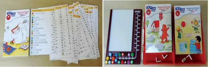 Figure 1 The logico cards and logico board 