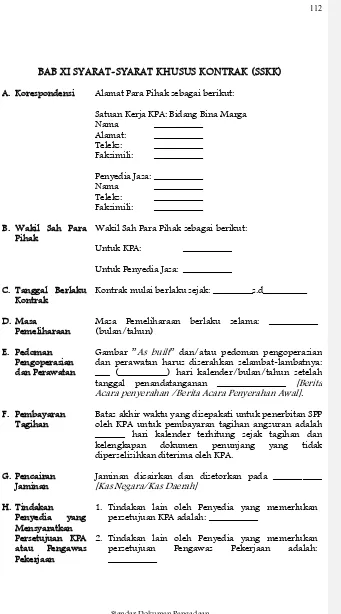 Gambar ‖As built‖ dan/atau pedoman pengoperasian 