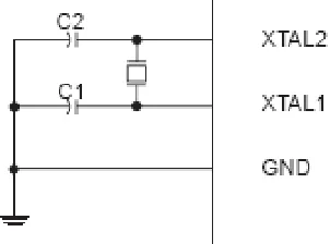 Gambar 3.4 Oscilator kristal [11] 