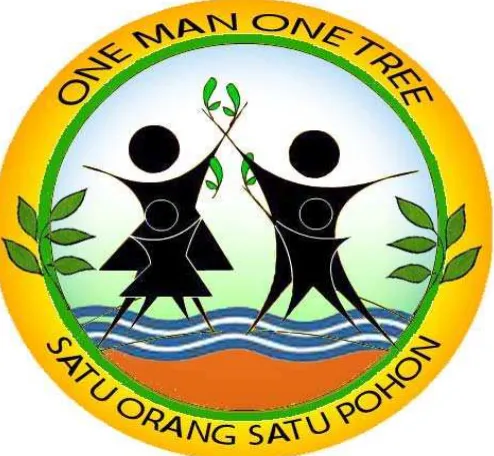 Gambar 2. Logo Kegiatan  Penanaman Satu Orang Satu Pohon                         (One Man One Tree) 