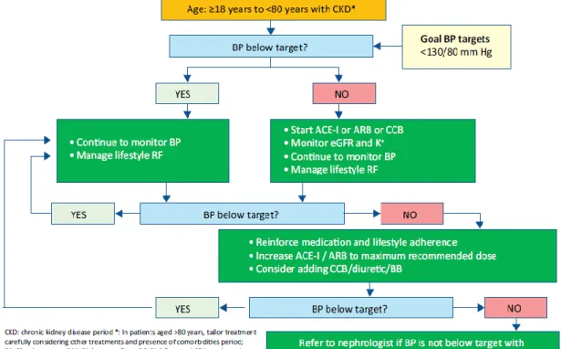 Gambar 2.6 Algoritma Hipertensi pada CKD