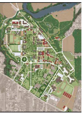 Gambar 2.11. Masterplan baru Kampus Universitas Andrews 