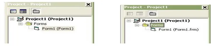 Gambar 2.5 Tampilan visual basic [6] 