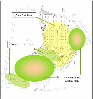 Gambar 1. Site Plan Cihampelas Walk Bandung. 