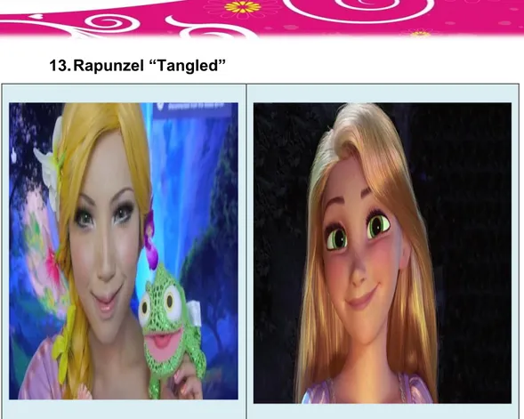 Gambar 15 Karakter Rapunzel “Tangled” 