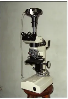 Gambar 3.5 Mikroskop Mikro dilengkapi dengan Kamera. 