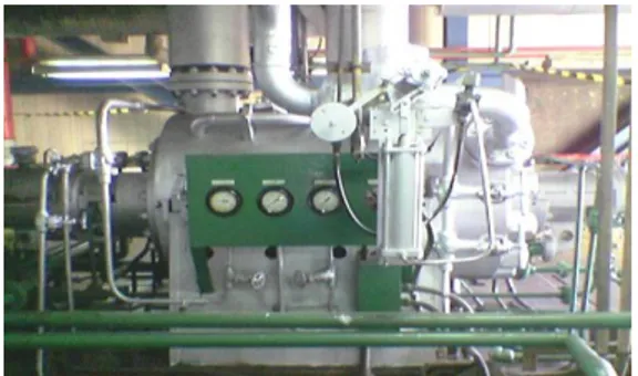 Gambar 12. Motor listrik pengisi air ketel PLTU  Muara Karang unit 5 
