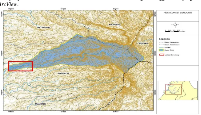 Gambar 2. Peta DAS Sungai Bakalan 