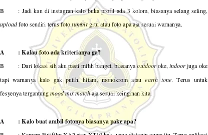 gambar warna ijo biar rapi dan ngeliatnya enak, jadi lebih ke penataan feeds.