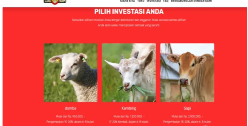 Gambar 3.6 Konten Website Ijadfarm 