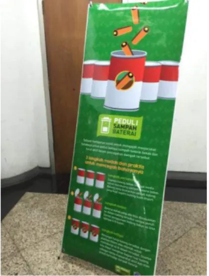 Gambar 24. Final X-banner Peduli Sampah  Baterai 