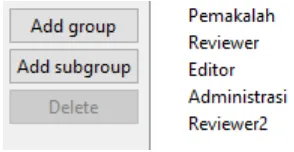 Gambar 5.2 Manage group 