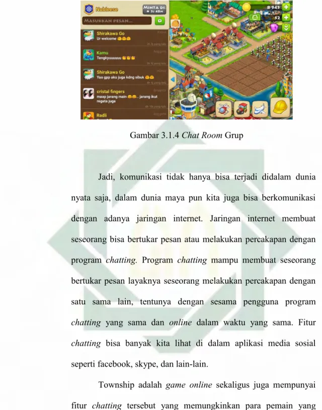 Gambar 3.1.4 Chat Room Grup 