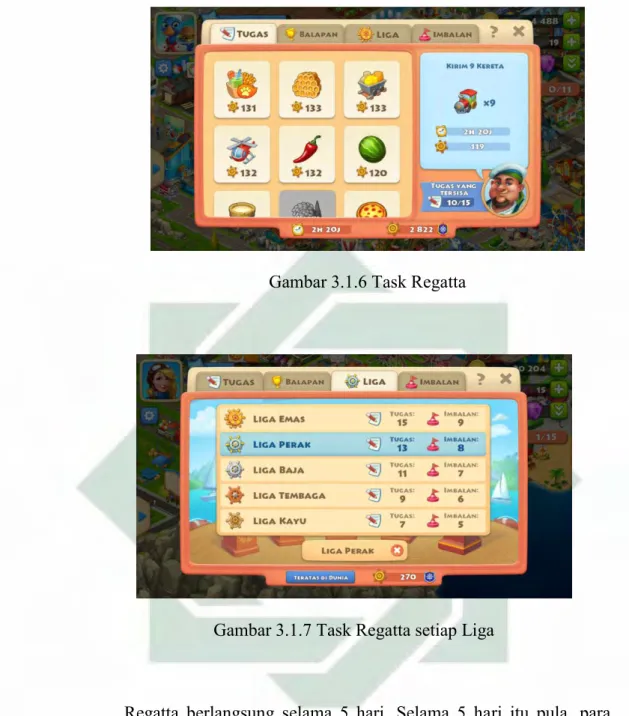 Gambar 3.1.6 Task Regatta 
