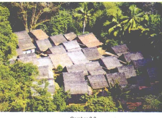 Gambar 2.3 Kampung Gajeboh, salah satu kampung panamping (Baduy Luar) 