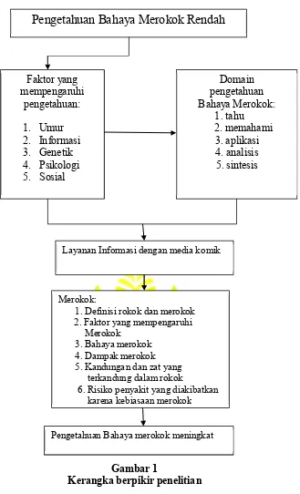 Gambar 1  Kerangka berpikir penelitian 