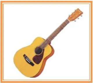 Gambar 4. Gitar akustik dengan senar nylon 