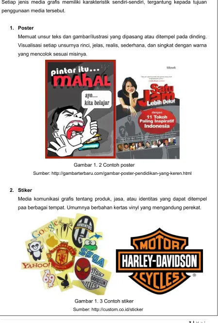 Gambar 1. 2 Contoh poster 