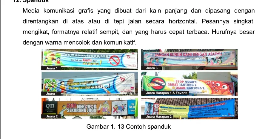 Gambar 1. 14 Contoh umbul-umbul 