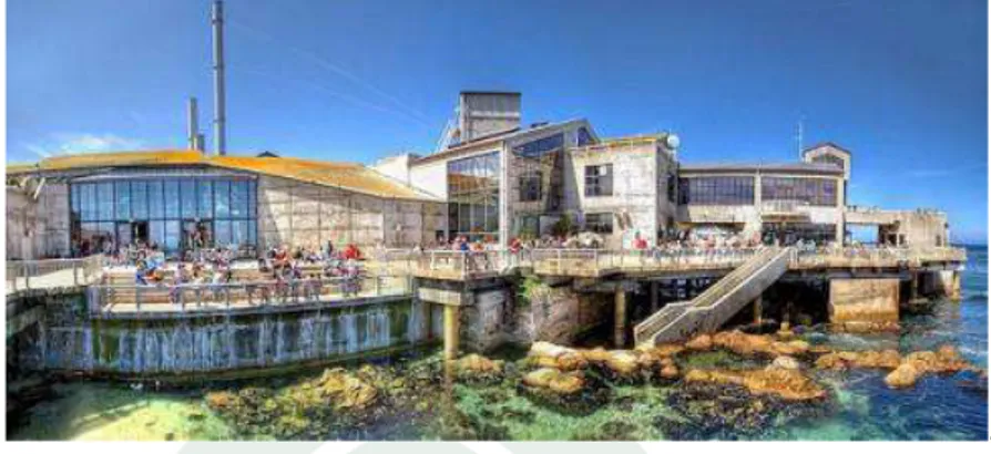 Gambar II.7. Peta Monterey bay aquarium  (Sumber : www.google.com/monterey_bay_aquarium) 