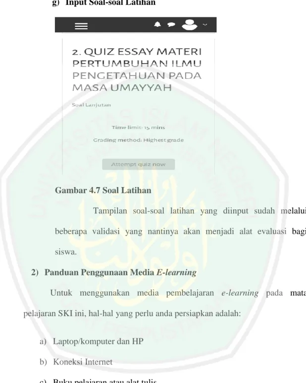 Gambar 4.7 Soal Latihan 