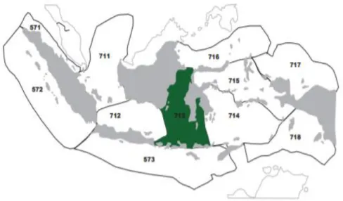 Gambar 1. Wilayah Pengelolaan Perikanan Negara Republik Indonesia (KKP, 2009). 
