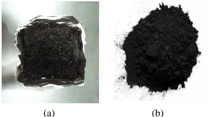 Gambar 2. Hasil SEM karbon aktif sekam padi  Komposisi  karbon  aktif  dianalisis  menggunakan  SEM-EDX  seperti  terlihat  pada  Gambar  3