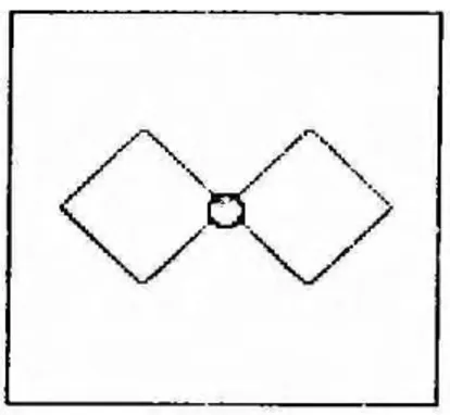 Gambar 4.3.  Bentuk dipole antena  biquad  Sumber: Perancangan 