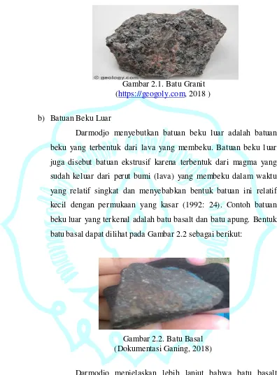 Gambar 2.1. Batu Granit  
